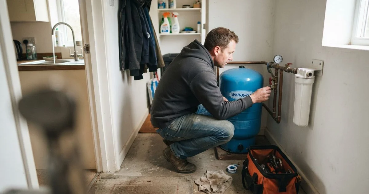 Low water pressure from your well: common causes and what to check